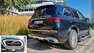 Maybach GLS 600 Exhaust sound, Sound, Acceleration, Start up sound, Revs, Launch Control