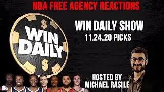 Win Daily: NBA Free Agency 2020 Fantasy Reactions | Who won Free Agency? | @WinDailySports