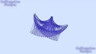 Spiral Helix Tower Three Sided / Wired