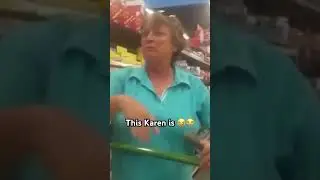 Angry Karen at Walmart 😂 #angrykaren #karenmemes #memes
