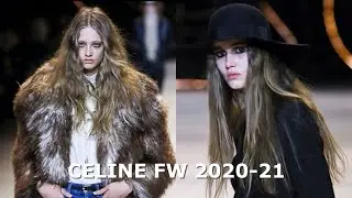 Celine fashion show fall 2020 winter 2021 | Селин модная коллекция осень 2020 зима 2021