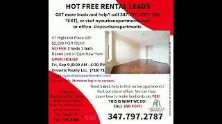For rent  call 3470797.2787  NO TEXT