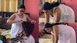 Bed Cleaning I Cloth Folding I Cleaning Vlog