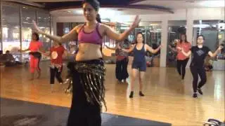Bellydance Choreography Christmas Mix 2015: Ringa Ringa + All I Want for Christmas