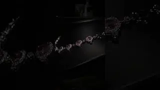 Beautiful pink diamond necklace😱😱