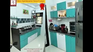 Elegant and Small Size Modular Kitchen design