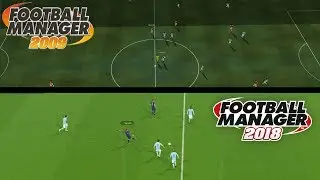 FM2009-2018 3D Match Engine Difference! | How different is playing FM with the match engine?