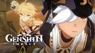 Cyno & Traveler Escape Court Of Desolation Cutscene | Lupus Aureus Chapter Story Quest | Genshin 3.1