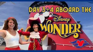 Day THREE and FOUR on the DISNEY WONDER: Cabo, Pirates Night, Characters, Farewell Party, Tips