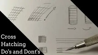 Cross Hatching Do's and Dont's How to Cross Hatch