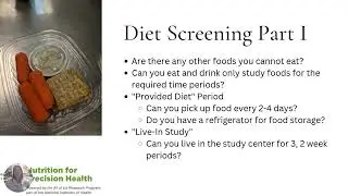 Diet Adherence Screening