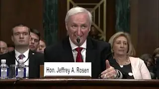 Sen. Lee questions Deputy AG nominee Rosen