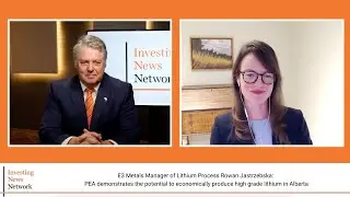 E3 Metals: PEA pokazuje potencjał ekonomicznej produkcji wysokiej jakości litu w Albercie