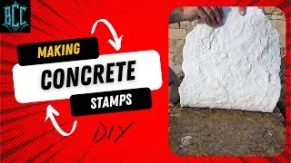 Make your own stamp for concrete experiment. Does it work? Let's find out together