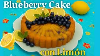 ¡TARTA DE ARÁNDANOS Y LIMÓN FÁCIL Y DELICIOSA! 🍋🫐