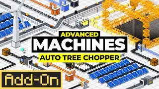 Advanced Machines Add-On - Auto Tree Chopper Tutorial | Minecraft Marketplace Add-Ons