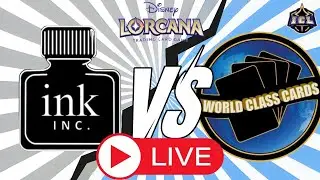 Live Disney Lorcana Gameplay: ICL Exhibition Match: Ink Inc vs World Class Cards