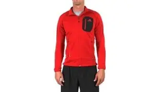 Adidas Men's Terrex Cocona Running Fleece Running Jacket | SwimOutlet.com