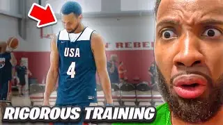 STUDYING Steph Curry's RIGOROUS Shooting Workout & IN DEPTH BREAKDOWN of Team USA Scimmage!