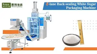 High Output 4 Lane 6 Lane Multi Lanes Sugar Stick Packing Machine Coffee Sugar Stick Packing Machine