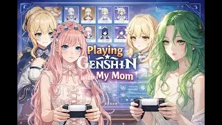 Genshin Impact with My Mom | Leveling for Collei 💫