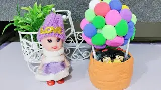 Colourful Parachute | Clay Art | Have Fun | Do It Yourself