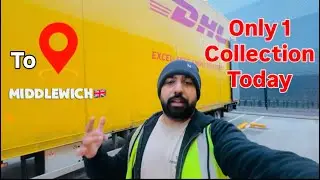 DAILY LIFE OF DHL TRUCK DRIVER IN UK 🇬🇧 #azizamrewala #vlog150 #dhl #uktrucking #lorrydrivers 