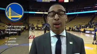 Logan Murdock says this player will be key in the Warriors first game of the NBA Playoffs