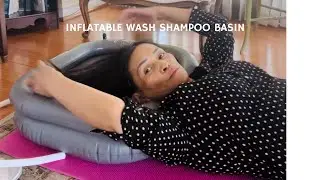Inflatable Wash Shampoo Basin #shortvideo #1000subscriber #bisaya #visayablogger #amazon #caregiver