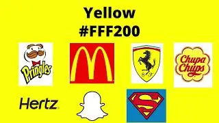 20 Shades of Yellow Color with Famous Logo Designs