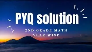 2nd Grade Math | PYQ Solution. Angle of Depression 30&deg; & 60&deg; ! Height & distance trigonometry. 