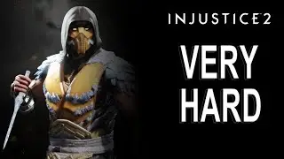 Injustice 2 - Ice Scorpion Battle Simulator (VERY HARD) NO MATCHES LOST