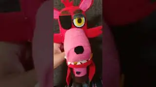 FNAF Custom Animatronic Foxy Plush Showcase