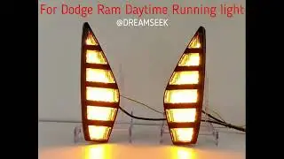 LED DRL for Honda Civic 2025+ Daytime Running Light Bumper Fog Lamp with Turn Signal Light L+R
