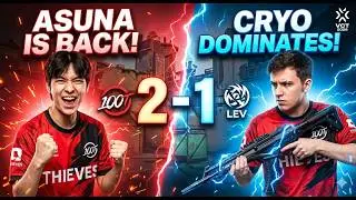 ASUNA IS FINALLY BACK! 😍 Cryo Dominates Leviat&aacute;n | 100T vs LEV Highlights | VCT 2026