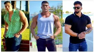 Muscle Men BEST Dressing Style 2021 | Professional Outfits Ideas Muscle Guy | Muscle Boy Outfit_ZHF