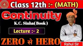 Continuity Class 12th | Class 12th Math Continuity | Continuity and Differentiability one shot |