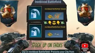 Where to Get a Free Peace Shield for Iron Blood Event