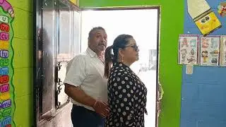 VISITA DEL SE&Ntilde;OR ALCALDE A ESCUELA DE ALDEA VILLAS DE GUADALUPE