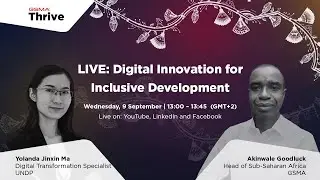 Live with the UNDP: Digital Innovation for Inclusive Development