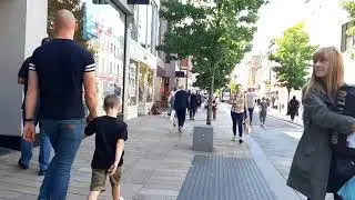 PRESTON CITY CENTRE WAS BUSY TODAY