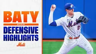 Brett Baty - 2023 Defensive Highlights