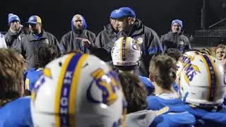 STMA vs. Wayzata WIN! (COACH PEPTALK)
