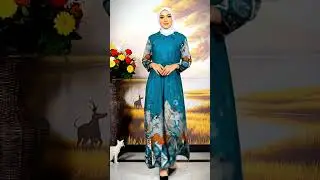 Gamis batik murah, adem & elegan dipakai seharian ✨#GamisBatik #BatikPekalongan #GamisViral #OOTD