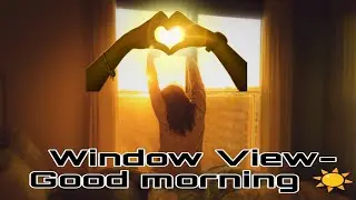 #TGIF GOOD MORNING SUNSHINE ☺️ Window View #sunrise