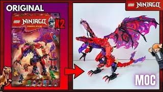 &iexcl;EL MEJOR MOC de THUNDERFANG! - LEGO Ninjago: Thunderfang Dragon of Chaos MOC versi&oacute;n serie animada