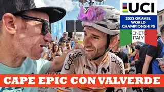 A la Cape Epic con Alejandro Valverde | Mundial Gravel Italia 2023 | Ibon Zugasti