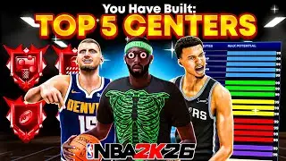 ТОП-5 ЛУЧШИХ СБОРОК ЦЕНТРАЛЬНЫХ НАПАДАЮЩИХ В NBA 2K26🔥🔥🔥САМЫЕ СИЛЬНЫЕ ЛУЧШИЕ СБОРКИ!