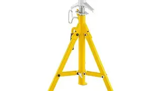 Mophorn 0.5-12 inch Roller Pipe Stand Adjustable Height 32
