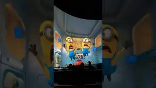 MINION RIDE AT UNIVERSAL STUDIOS 🍌 #universalstudioshollywood #themeparkvlog #fyp